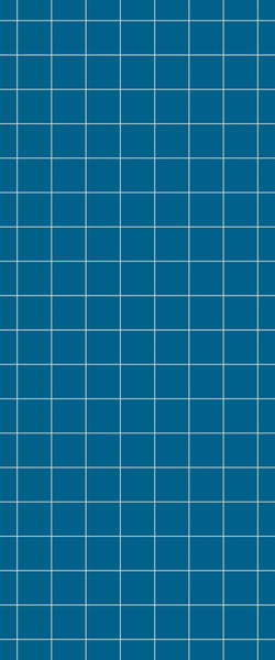 Blue Checkerboard Acrylic Shower Wall Panel 2440mm x 1220mm (3mm Thick) - CladdTech