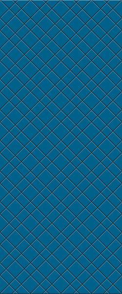 Blue Basket Weave Acrylic Shower Wall Panel 2440mm x 1220mm (3mm Thick) - CladdTech
