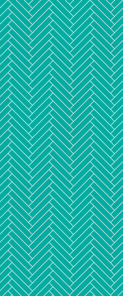 Blue Double Herringbone Tile Acrylic Shower Wall Panel 2440mm x 1220mm (3mm Thick) - CladdTech