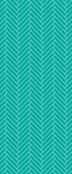 Blue Double Herringbone Tile Acrylic Shower Wall Panel 2440mm x 1220mm (3mm Thick) - CladdTech