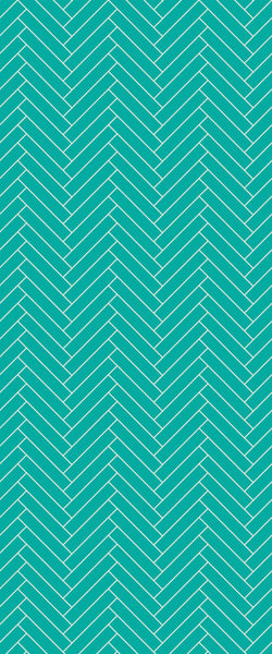 Blue Double Herringbone Tile Acrylic Shower Wall Panel 2440mm x 1220mm (3mm Thick) - CladdTech