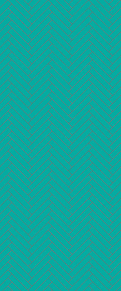 Blue Double Herringbone Tile Acrylic Shower Wall Panel 2440mm x 1220mm (3mm Thick) - CladdTech