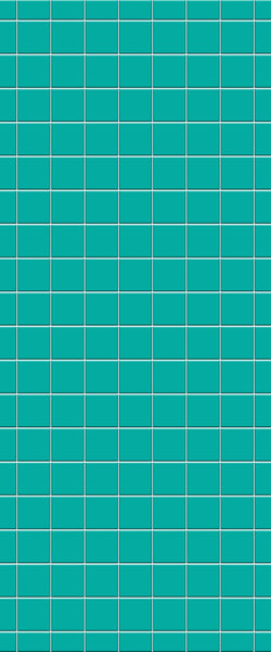 Blue Checkerboard Acrylic Shower Wall Panel 2440mm x 1220mm (3mm Thick) - CladdTech