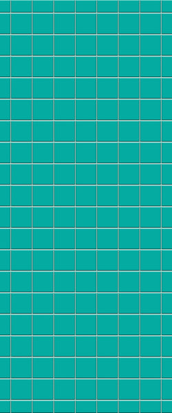 Blue Checkerboard Acrylic Shower Wall Panel 2440mm x 1220mm (3mm Thick) - CladdTech