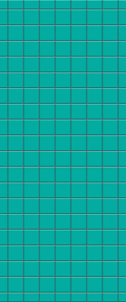 Blue Checkerboard Acrylic Shower Wall Panel 2440mm x 1220mm (3mm Thick) - CladdTech