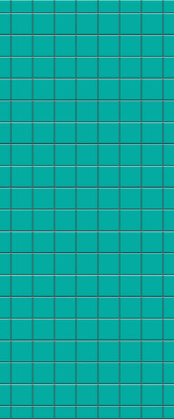 Blue Checkerboard Acrylic Shower Wall Panel 2440mm x 1220mm (3mm Thick) - CladdTech