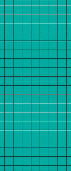 Blue Checkerboard Acrylic Shower Wall Panel 2440mm x 1220mm (3mm Thick) - CladdTech