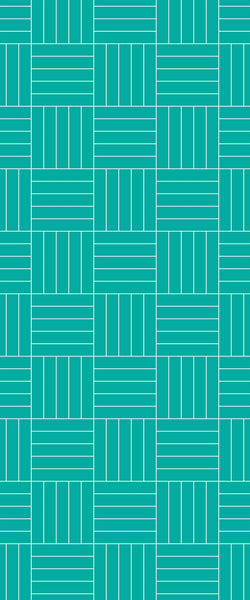 Blue Mosaic Acrylic Shower Wall Panel 2440mm x 1220mm (3mm Thick) - CladdTech