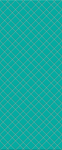 Blue Basket Weave Acrylic Shower Wall Panel 2440mm x 1220mm (3mm Thick) - CladdTech