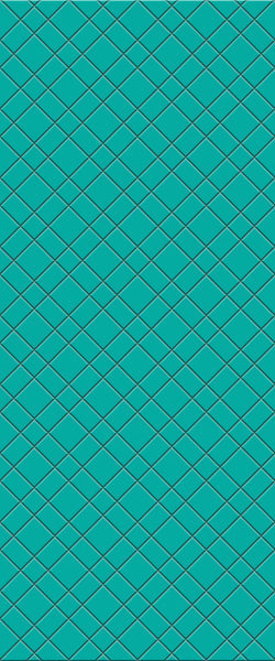 Blue Basket Weave Acrylic Shower Wall Panel 2440mm x 1220mm (3mm Thick) - CladdTech