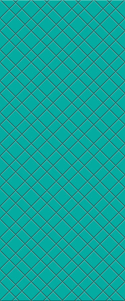 Blue Basket Weave Acrylic Shower Wall Panel 2440mm x 1220mm (3mm Thick) - CladdTech