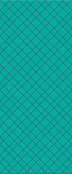 Blue Basket Weave Acrylic Shower Wall Panel 2440mm x 1220mm (3mm Thick) - CladdTech