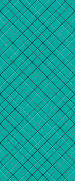 Blue Basket Weave Acrylic Shower Wall Panel 2440mm x 1220mm (3mm Thick) - CladdTech