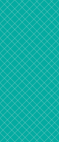 Blue Basket Weave Acrylic Shower Wall Panel 2440mm x 1220mm (3mm Thick) - CladdTech