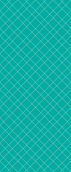 Blue Basket Weave Acrylic Shower Wall Panel 2440mm x 1220mm (3mm Thick) - CladdTech