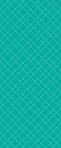 Blue Basket Weave Acrylic Shower Wall Panel 2440mm x 1220mm (3mm Thick) - CladdTech