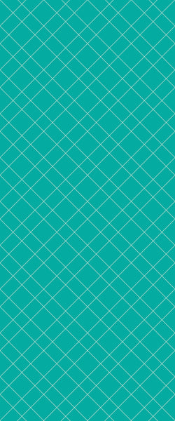 Blue Basket Weave Acrylic Shower Wall Panel 2440mm x 1220mm (3mm Thick) - CladdTech