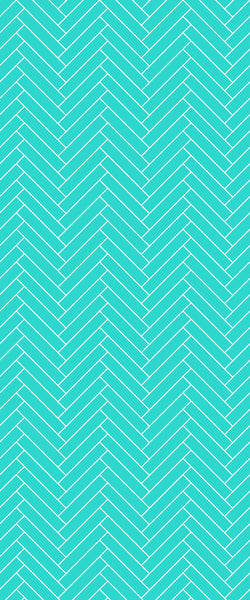 Blue Double Herringbone Tile Acrylic Shower Wall Panel 2440mm x 1220mm (3mm Thick) - CladdTech