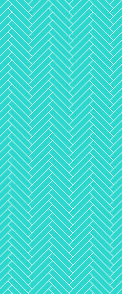 Blue Double Herringbone Tile Acrylic Shower Wall Panel 2440mm x 1220mm (3mm Thick) - CladdTech