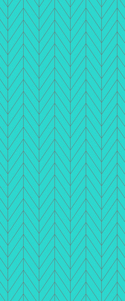 Blue Chevron Acrylic Shower Wall Panel 2440mm x 1220mm (3mm Thick) - CladdTech