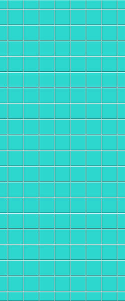 Blue Checkerboard Acrylic Shower Wall Panel 2440mm x 1220mm (3mm Thick) - CladdTech