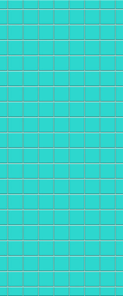 Blue Checkerboard Acrylic Shower Wall Panel 2440mm x 1220mm (3mm Thick) - CladdTech