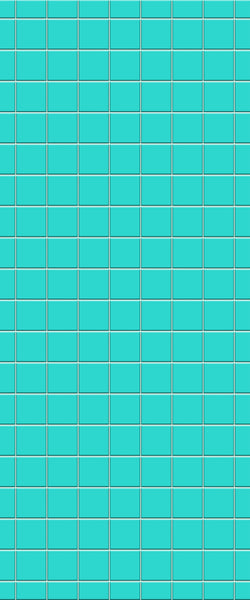 Blue Checkerboard Acrylic Shower Wall Panel 2440mm x 1220mm (3mm Thick) - CladdTech