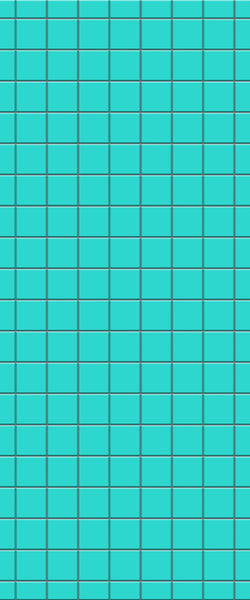 Blue Checkerboard Acrylic Shower Wall Panel 2440mm x 1220mm (3mm Thick) - CladdTech