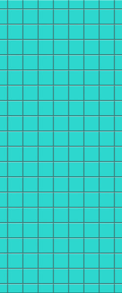 Blue Checkerboard Acrylic Shower Wall Panel 2440mm x 1220mm (3mm Thick) - CladdTech