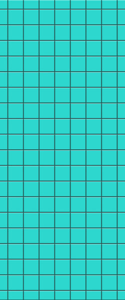 Blue Checkerboard Acrylic Shower Wall Panel 2440mm x 1220mm (3mm Thick) - CladdTech