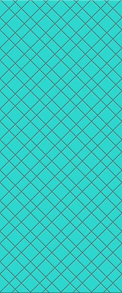 Blue Basket Weave Acrylic Shower Wall Panel 2440mm x 1220mm (3mm Thick) - CladdTech