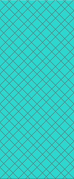 Blue Basket Weave Acrylic Shower Wall Panel 2440mm x 1220mm (3mm Thick) - CladdTech