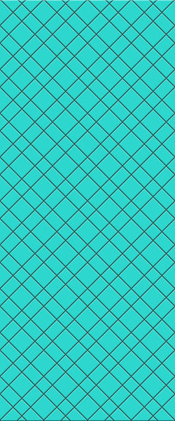 Blue Basket Weave Acrylic Shower Wall Panel 2440mm x 1220mm (3mm Thick) - CladdTech