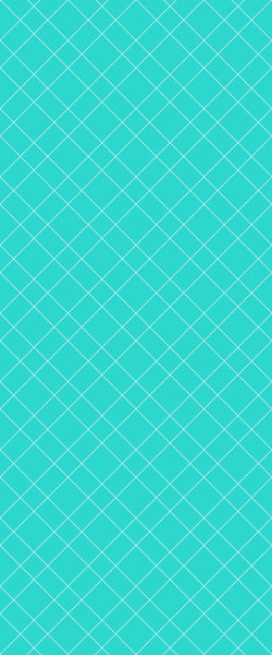 Blue Basket Weave Acrylic Shower Wall Panel 2440mm x 1220mm (3mm Thick) - CladdTech