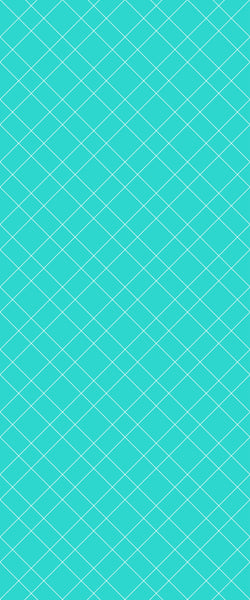 Blue Basket Weave Acrylic Shower Wall Panel 2440mm x 1220mm (3mm Thick) - CladdTech