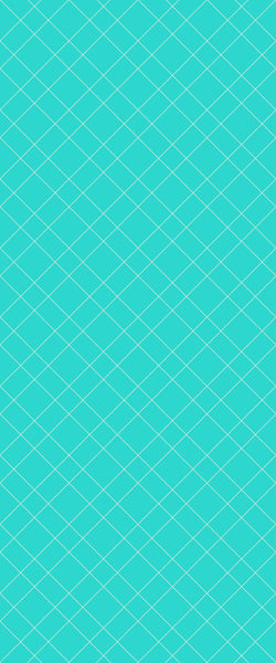 Blue Basket Weave Acrylic Shower Wall Panel 2440mm x 1220mm (3mm Thick) - CladdTech