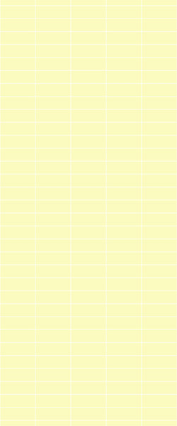 Yellow Horizontal Block Tile Acrylic Shower Panel 2440mm x 1220mm (3mm Thick) - CladdTech