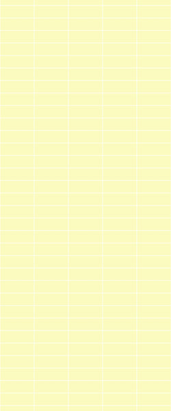 Yellow Horizontal Block Tile Acrylic Shower Panel 2440mm x 1220mm (3mm Thick) - CladdTech