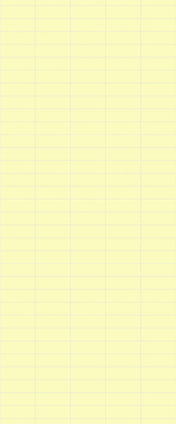 Yellow Horizontal Block Tile Acrylic Shower Panel 2440mm x 1220mm (3mm Thick) - CladdTech