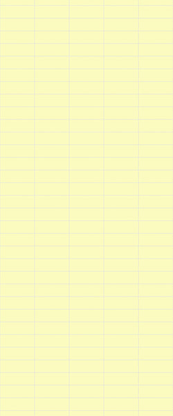 Yellow Horizontal Block Tile Acrylic Shower Panel 2440mm x 1220mm (3mm Thick) - CladdTech