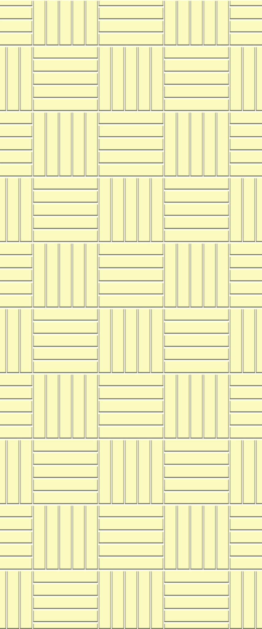 Yellow Mosaic Tile Acrylic Shower Panel 2440mm x 1220mm ( 3mm Thick) - CladdTech