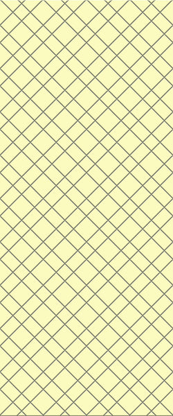 Yellow Basket Weave Tile Acrylic Shower Panel 2440mm x 1220mm ( 3mm Thick) - CladdTech