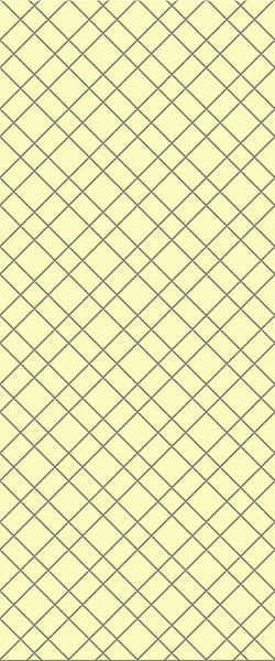 Yellow Basket Weave Tile Acrylic Shower Panel 2440mm x 1220mm ( 3mm Thick) - CladdTech