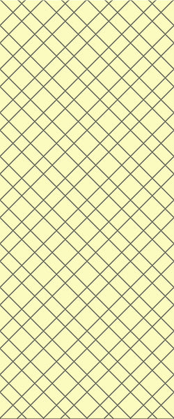Yellow Basket Weave Tile Acrylic Shower Panel 2440mm x 1220mm ( 3mm Thick) - CladdTech