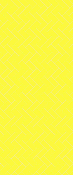 Yellow Diagonal Herringbone Tile Acrylic Shower Wall Panel 2440mm x 1220mm (3mm Thick) - CladdTech