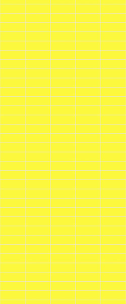 Yellow Horizontal Block Tile Acrylic Shower Panel 2440mm x 1220mm (3mm Thick) - CladdTech