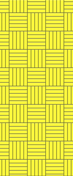 Yellow Mosaic Tile Acrylic Shower Panel 2440mm x 1220mm ( 3mm Thick) - CladdTech