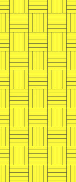 Yellow Mosaic Tile Acrylic Shower Panel 2440mm x 1220mm ( 3mm Thick) - CladdTech