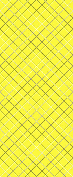 Yellow Basket Weave Tile Acrylic Shower Panel 2440mm x 1220mm ( 3mm Thick) - CladdTech