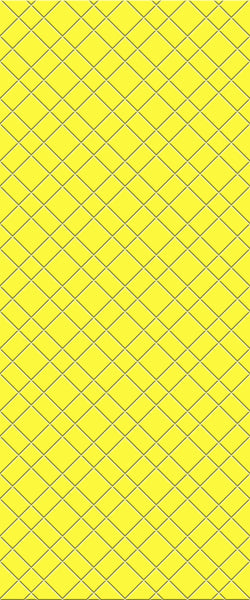 Yellow Basket Weave Tile Acrylic Shower Panel 2440mm x 1220mm ( 3mm Thick) - CladdTech